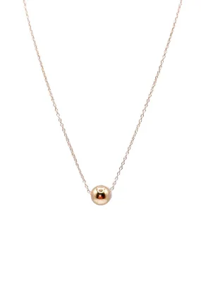 16" Gold Classic 8mm Necklace | E-Newton