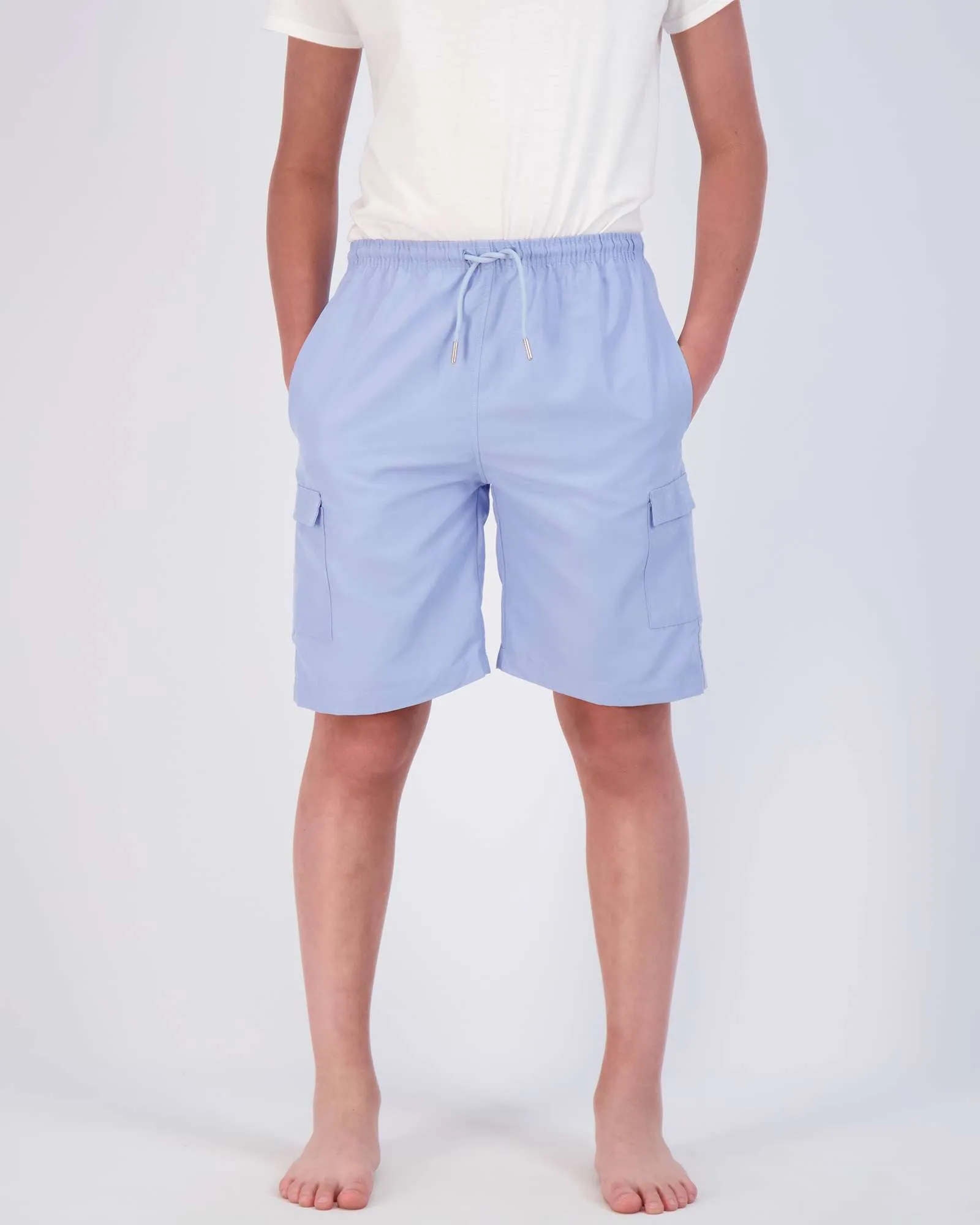 3 Pack: Boys' Swim Trunks with Cargo Pockets