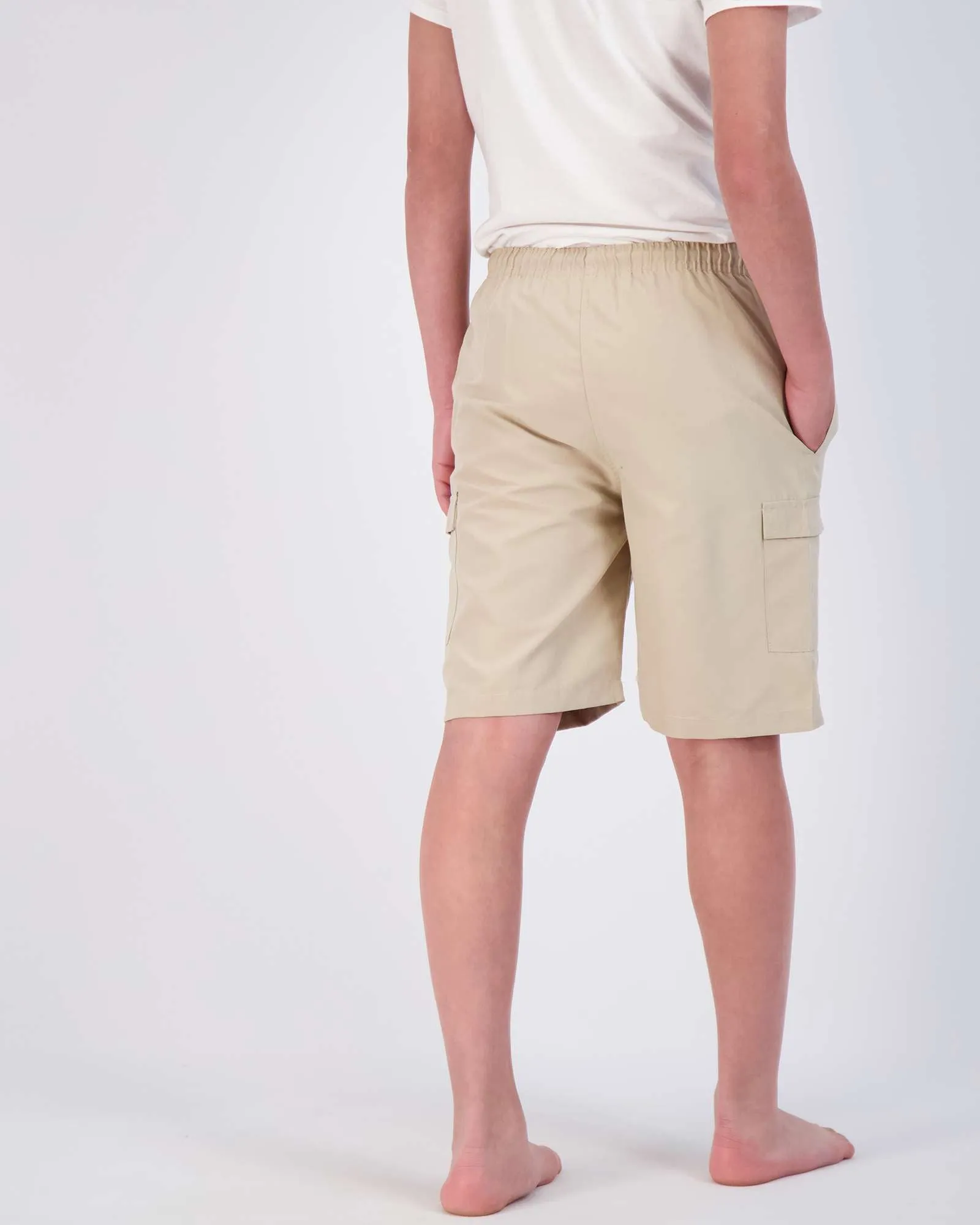 3 Pack: Boys' Swim Trunks with Cargo Pockets