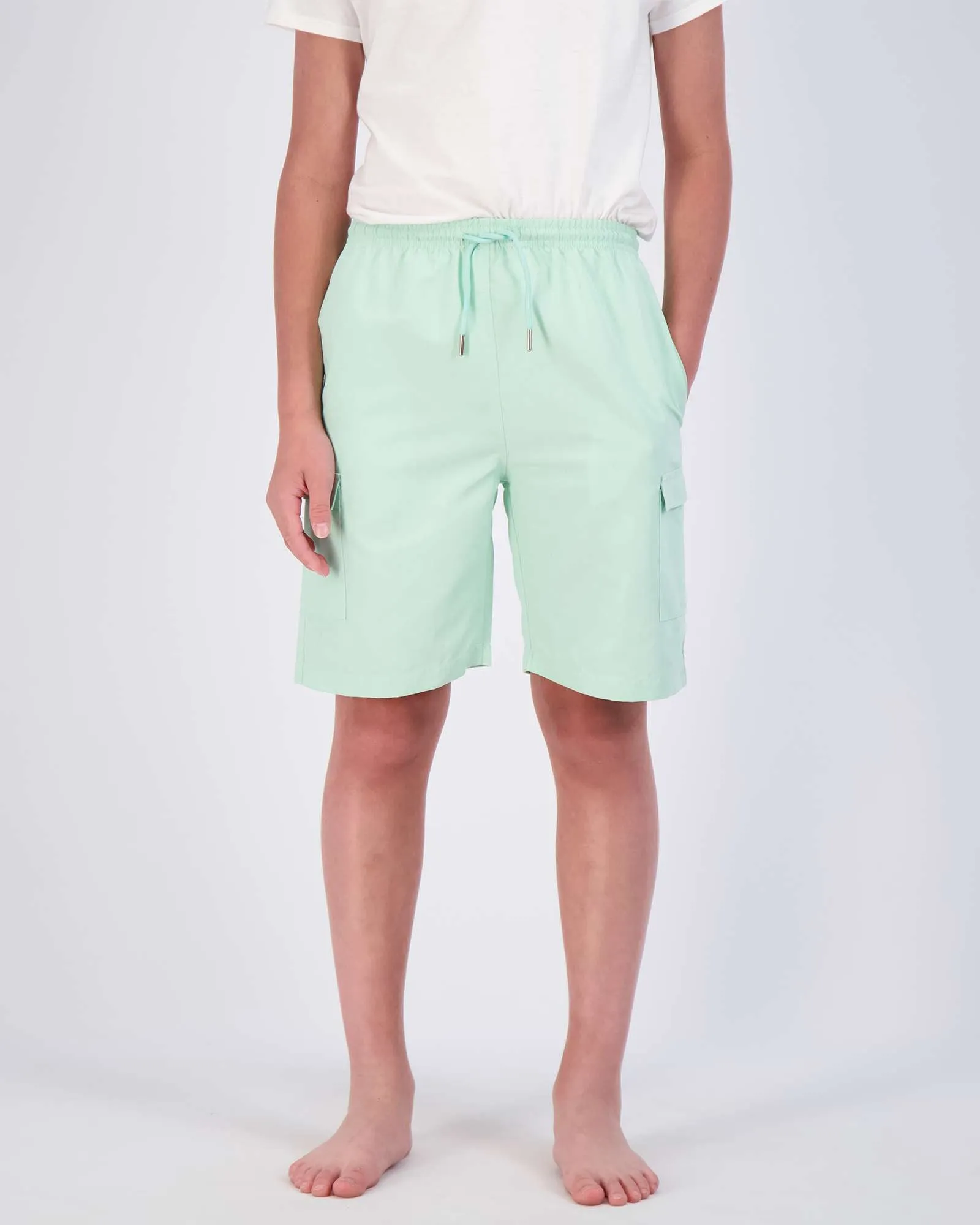 3 Pack: Boys' Swim Trunks with Cargo Pockets