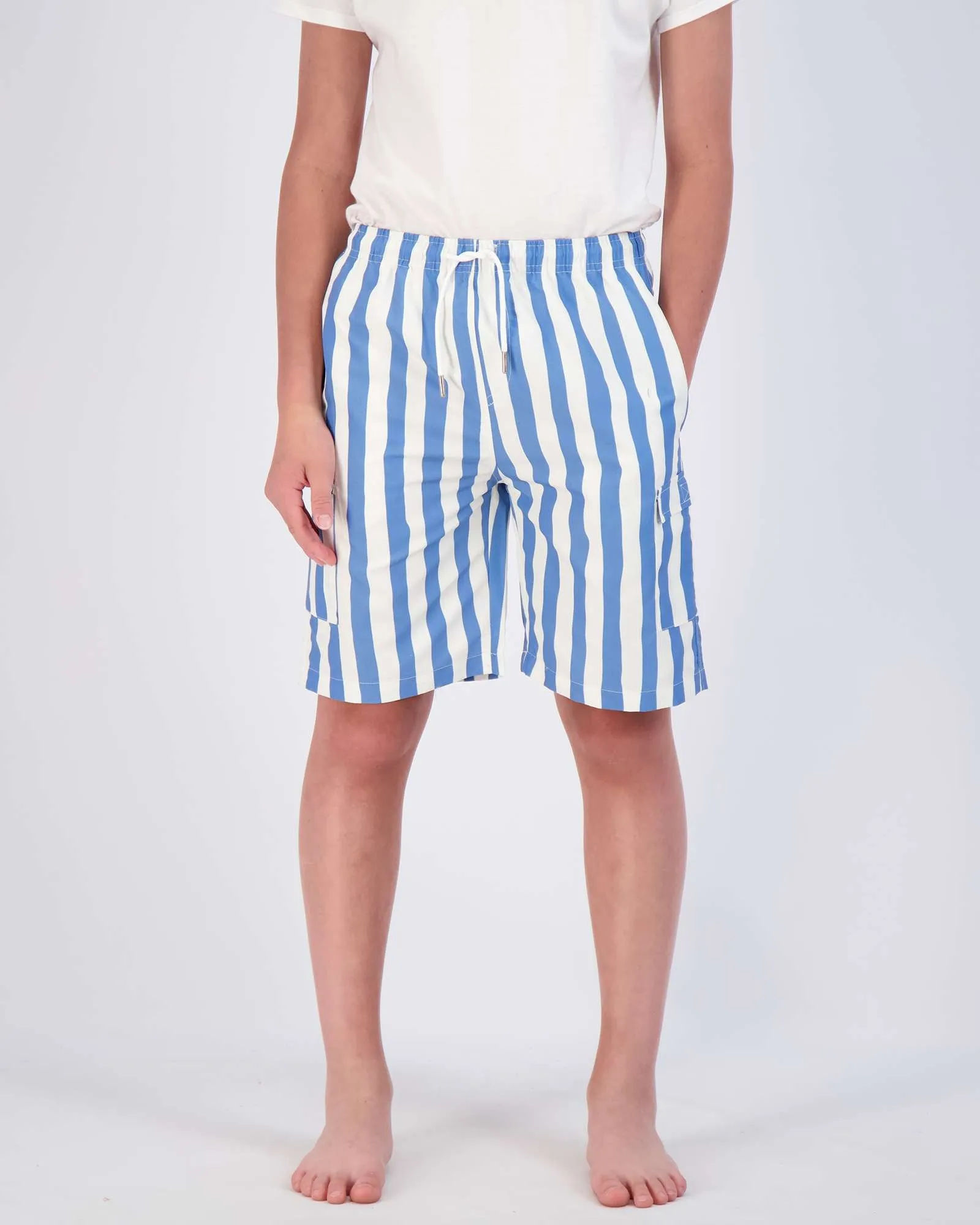 3 Pack: Boys' Swim Trunks with Cargo Pockets