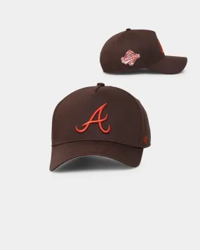 47 Brand Atlanta Braves 'Caramel Chocolate' Sure Shot 47 MVP DT Snapback Brown/Caramel