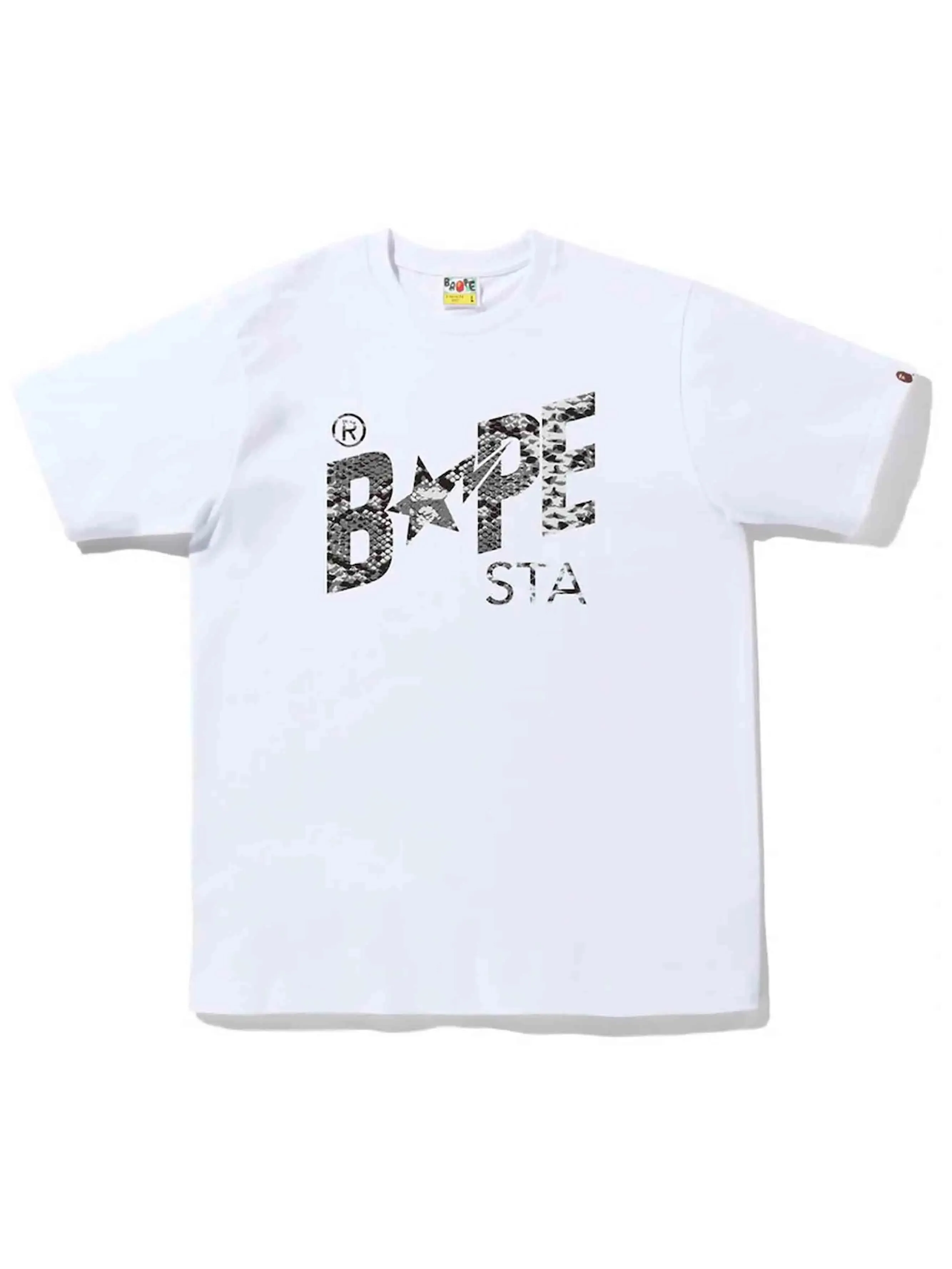 A Bathing Ape Snake Bape Sta Logo Tee