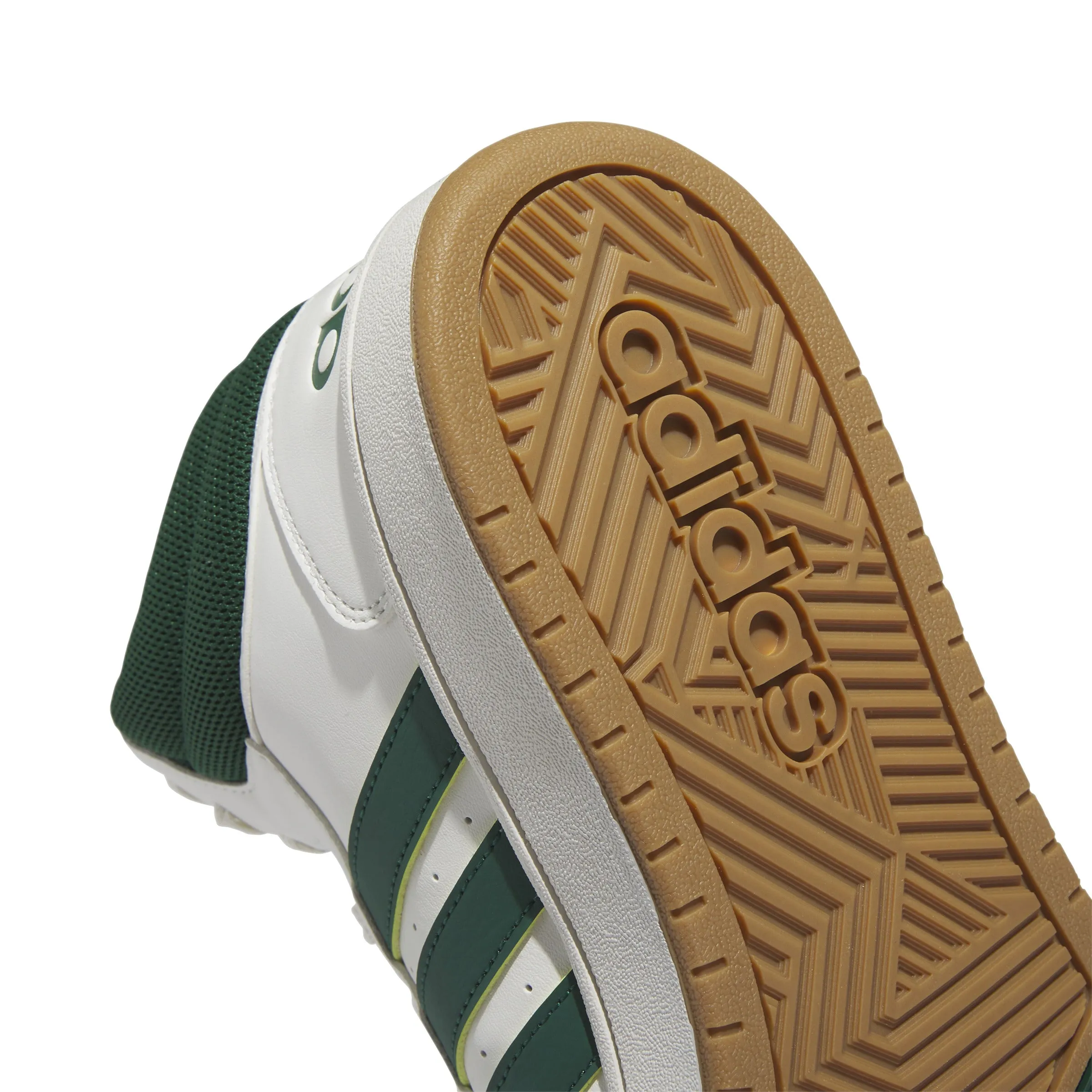 Adidas Hoops 3.0 Mid Classic Sneaker White Green IG5570