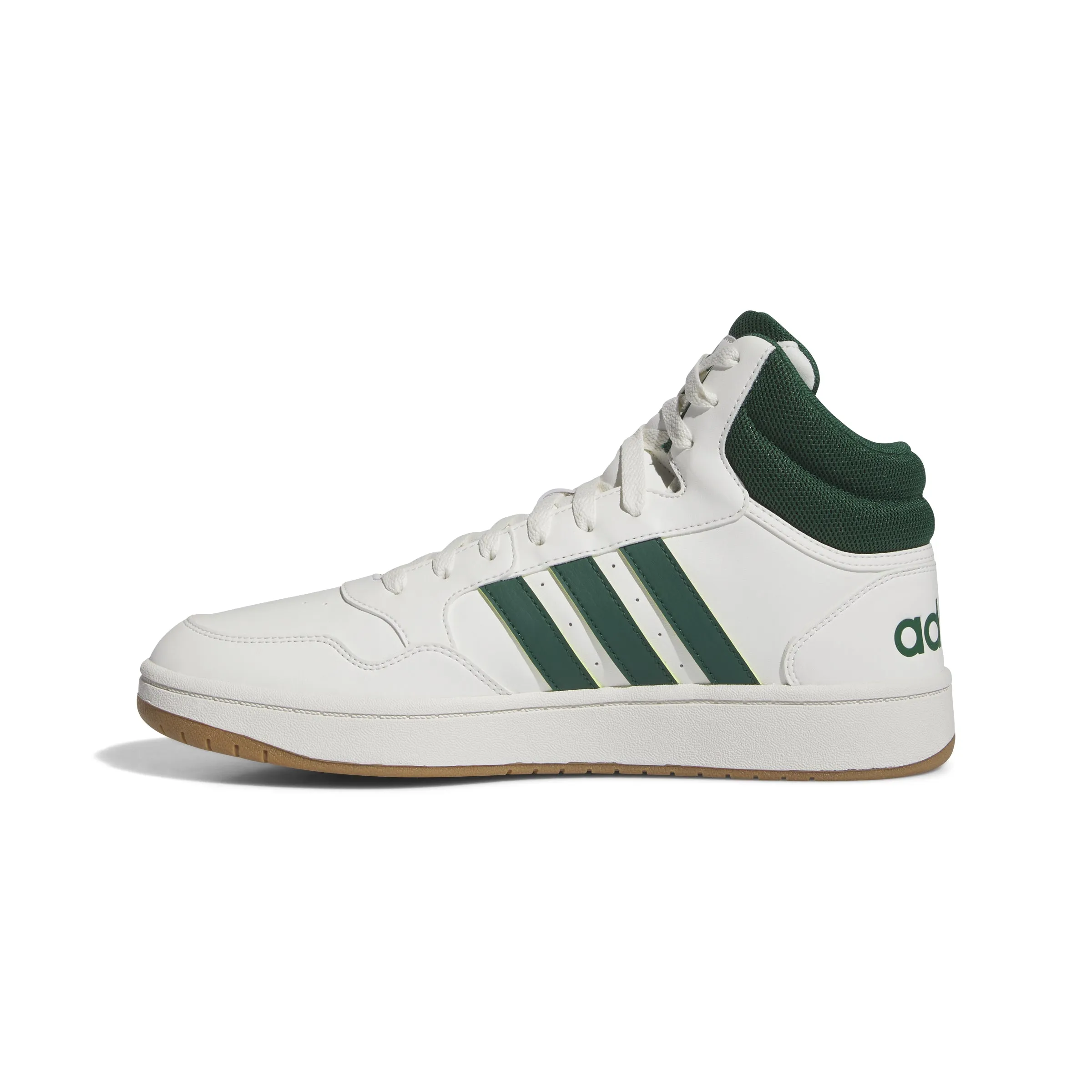 Adidas Hoops 3.0 Mid Classic Sneaker White Green IG5570