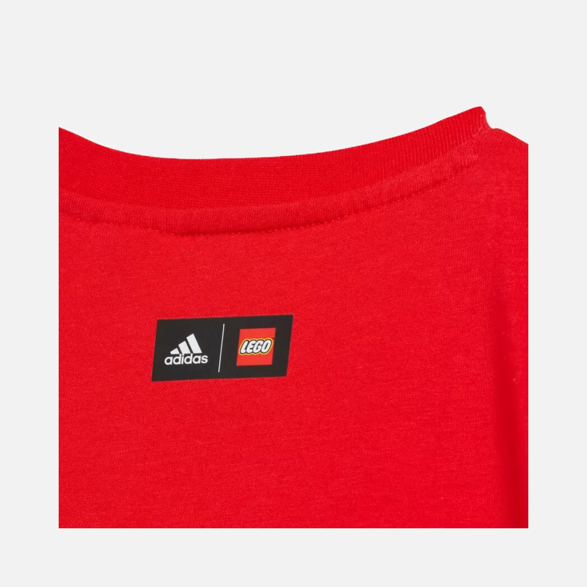 Adidas X Classic Lego Graphic Kids Unisex T-shirt (6-4 Years) -Red