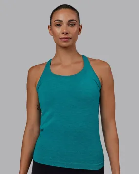 AeroFLX  Seamless Tank - Blue Bird Marl