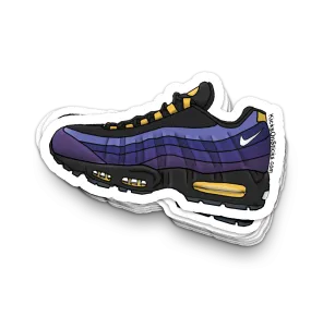 Air Max 95 "Lebron Lakers" Sneaker Sticker