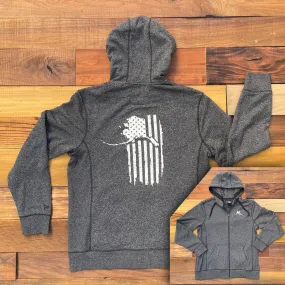 Alaskan Patriot Zip-Up Hoodie - Heavyweight