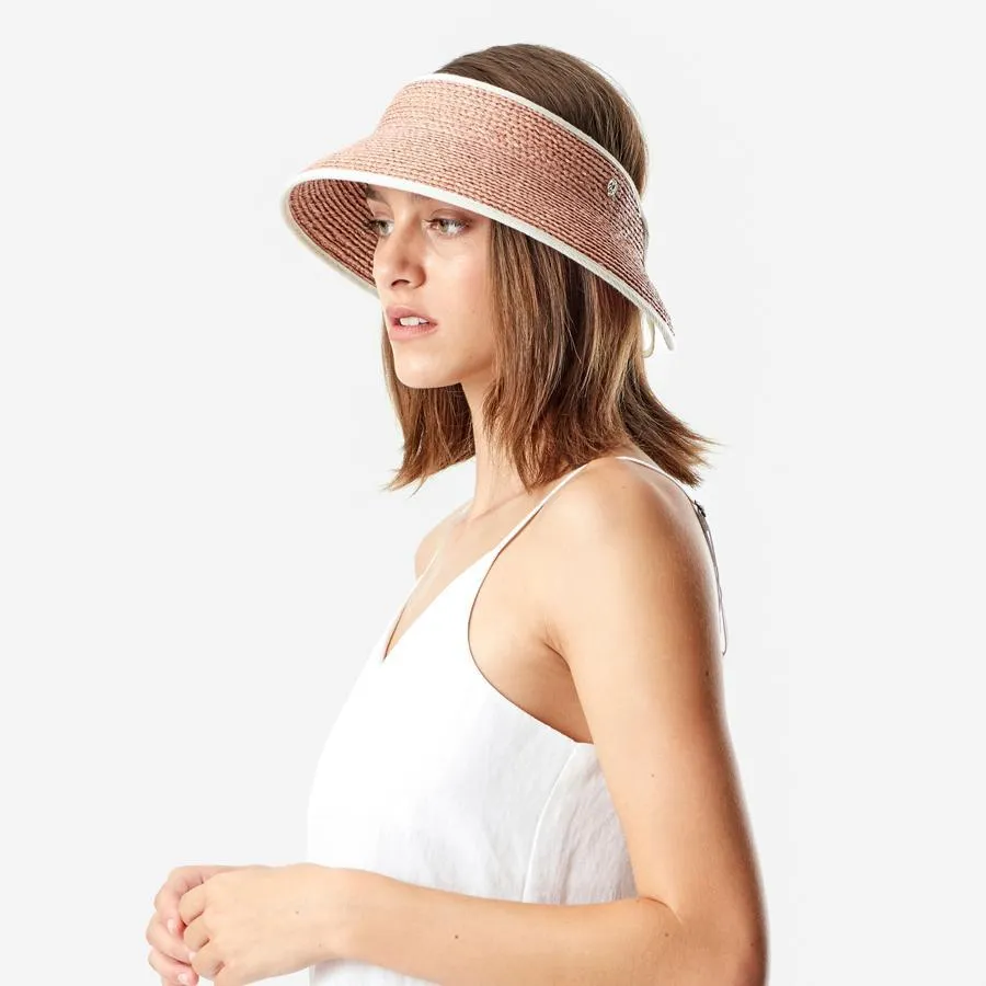 Aleeya 9 Visor in Nougat/Sand