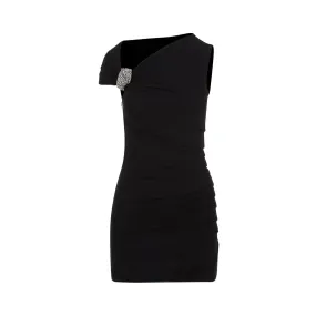 ALEXANDER MCQUEEN Elegant Black Dress - SS24 Collection