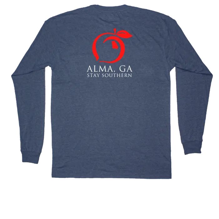 Alma, Ga Hometown Long Sleeve Pocket Tee