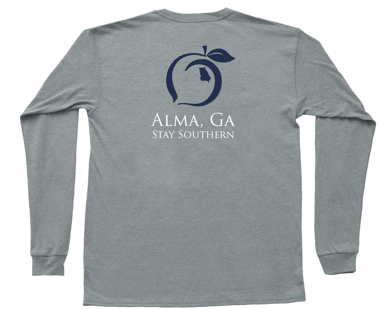 Alma, Ga Hometown Long Sleeve Pocket Tee