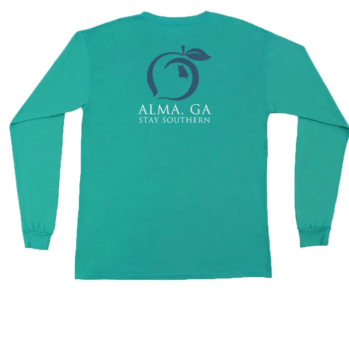 Alma, Ga Hometown Long Sleeve Pocket Tee