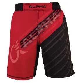 Alpha Fighter Shorts - Red (Excel)