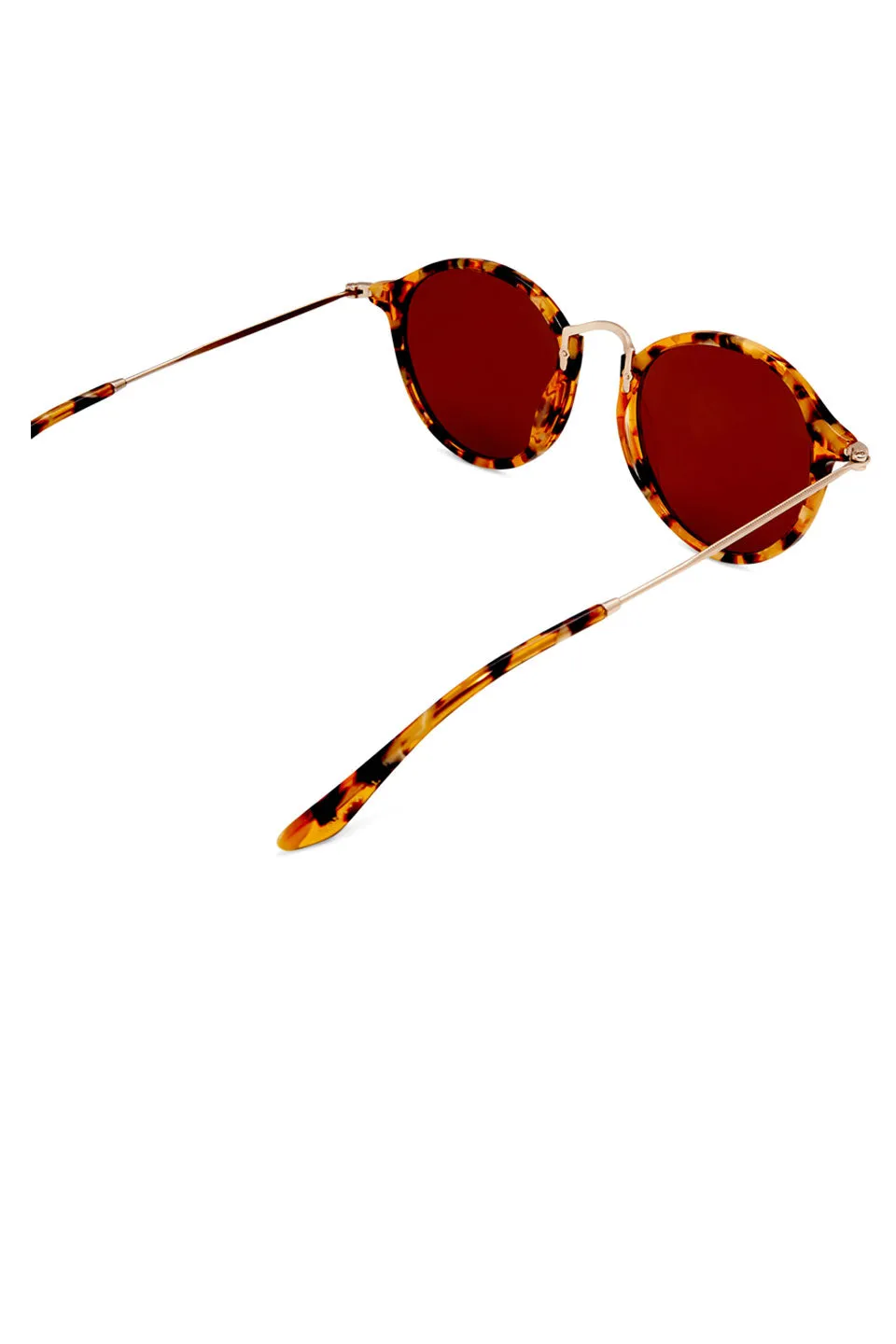 Amazon Polarised Retro Vintage Tort Brown Sunglasses