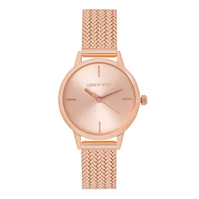 Anetra All Rosegold Mesh Strap Watch