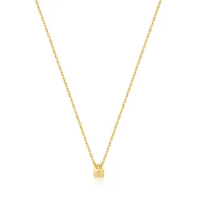 Ania Haie Gold Padlock Necklace