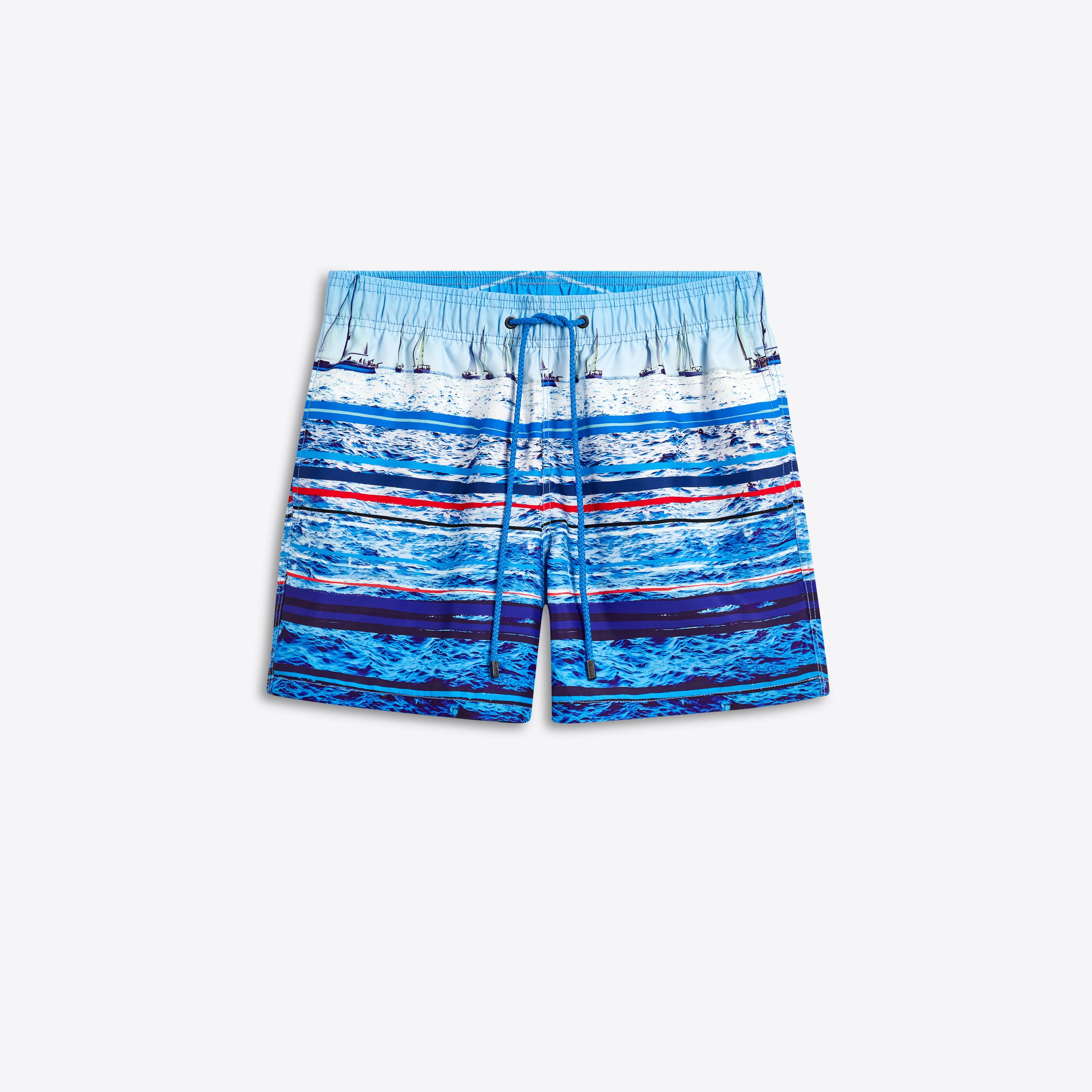 ARCHER Ocean Print Swim Trunks