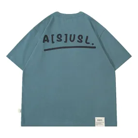 A[S]USL ASUSL HAND WRITE LOGO TEE-SLATE