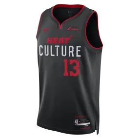 Bam Adebayo Nike HEAT Culture Youth Swingman Jersey