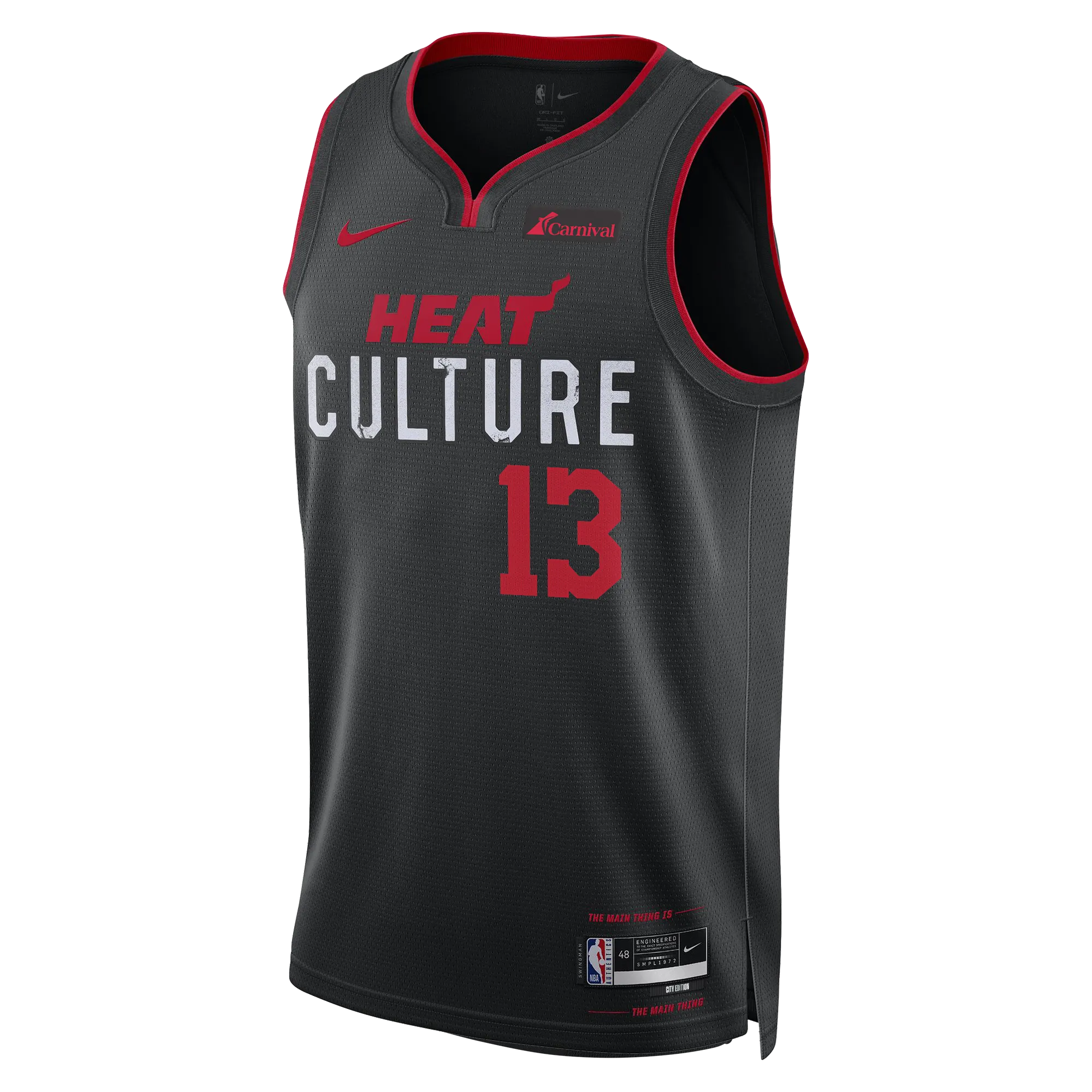 Bam Adebayo Nike HEAT Culture Youth Swingman Jersey