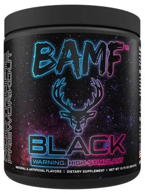 BAMF BLACK - High Stimulant Nootropic Pre-Workout