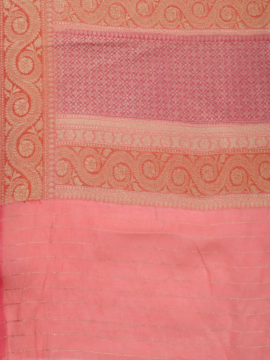 Booti Woven Chanderi Unstitched Suit Piece With Dupatta