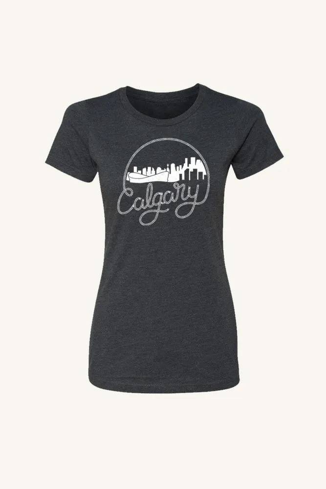 Calgary Rope T-shirt (Womens)