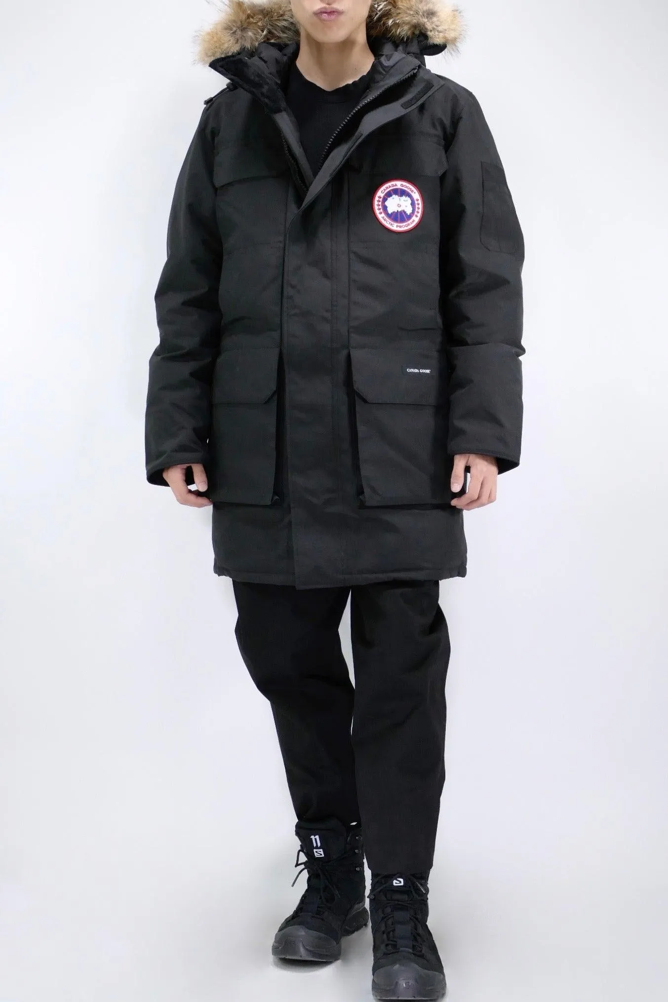 Canada Goose Mens Down *Parka Citadel - Black