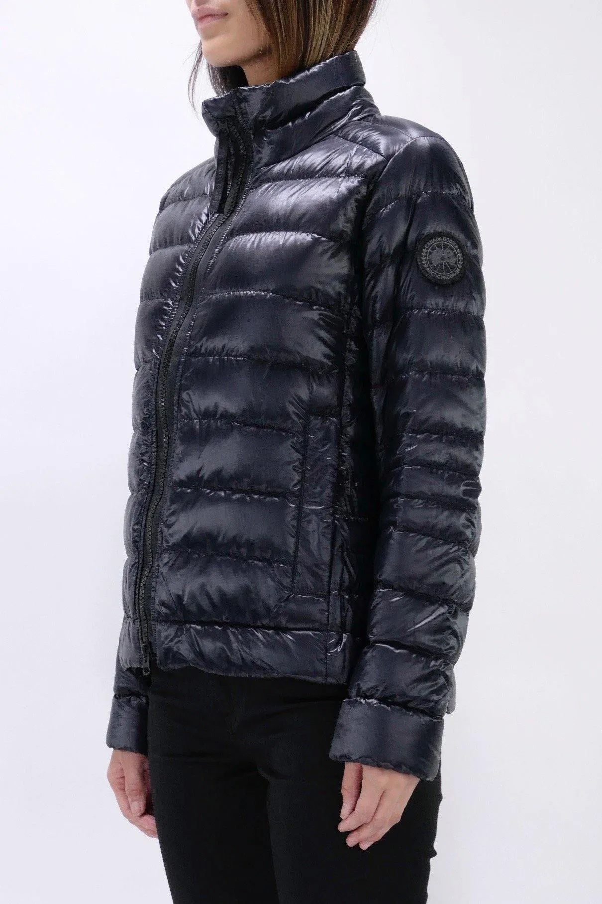 Canada Goose Womens Lite Jacket Cypress Black Label - Black