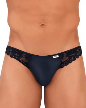 Candyman 99721 Lace Jockstrap Black