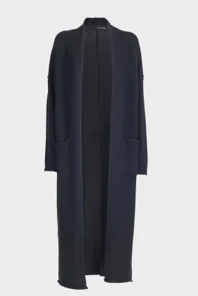 Cashmere Long Coat with Pockets