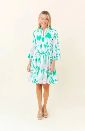 Caty Dress - Worth Avenue Ikat