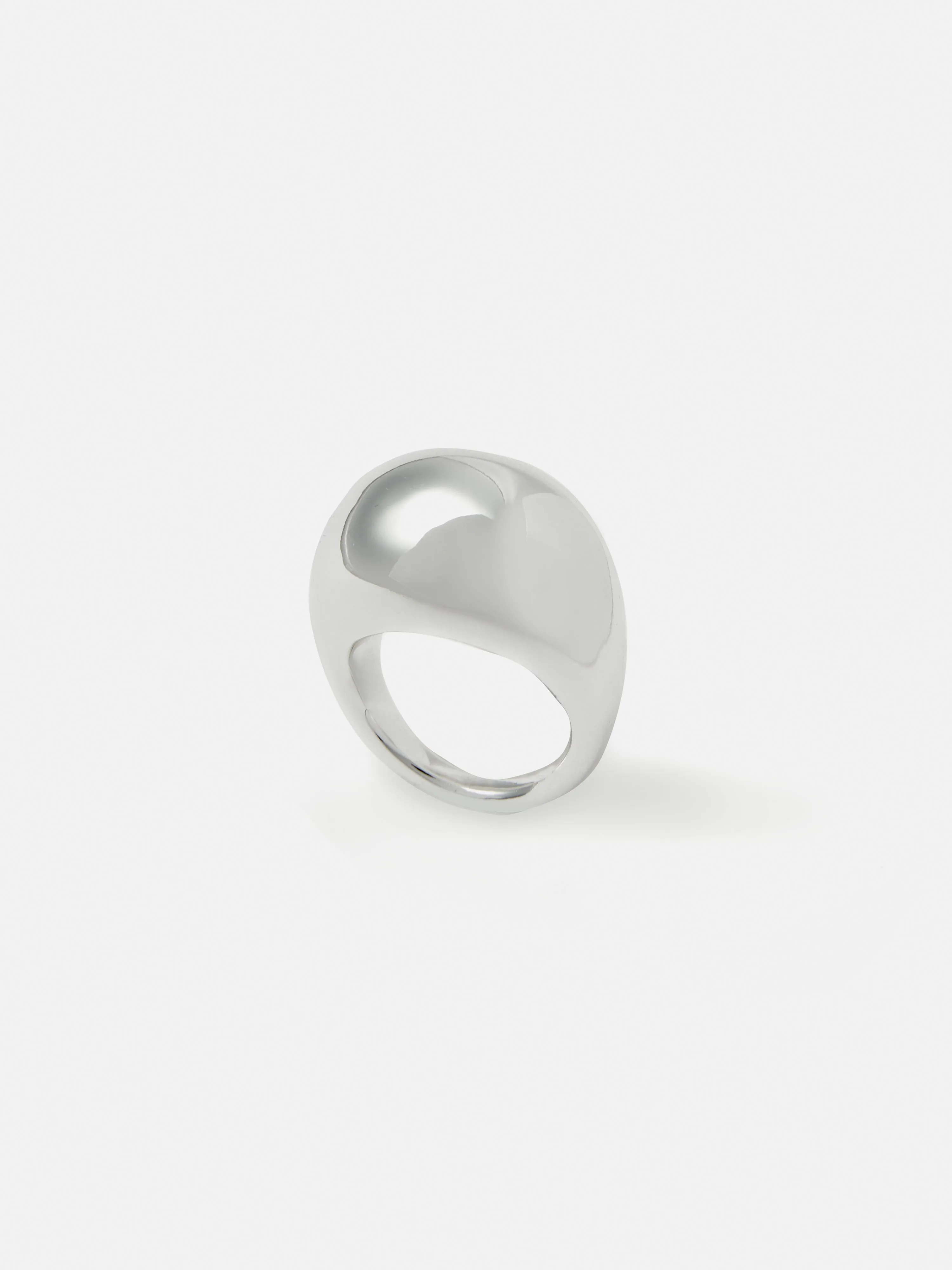 Chunky Dome Ring | Silver