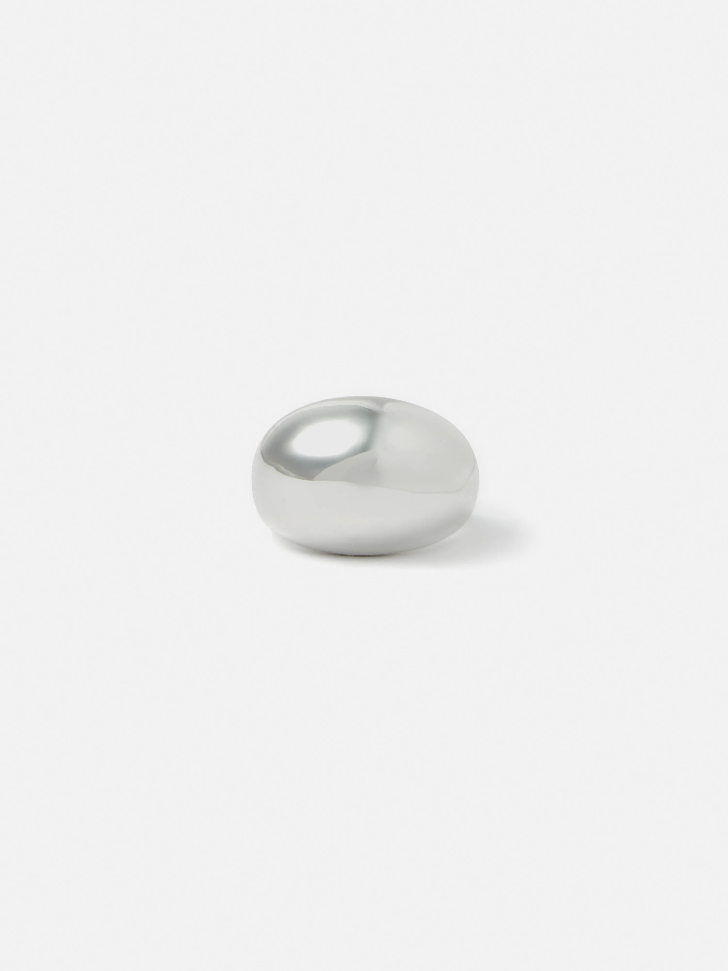 Chunky Dome Ring | Silver