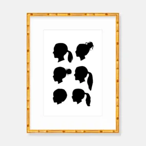 Classic Silhouette Portrait - Multiple | Vana Chupp Studio