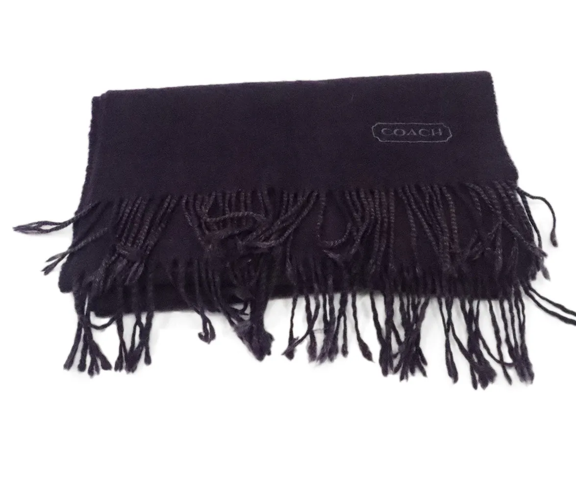 Coach Purple Cashmere Fa 24 Storage Scarf