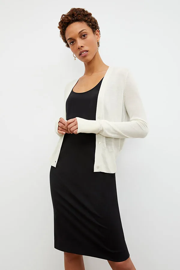 Cobble Hill Skirt - Washable Wool Twill :: Black