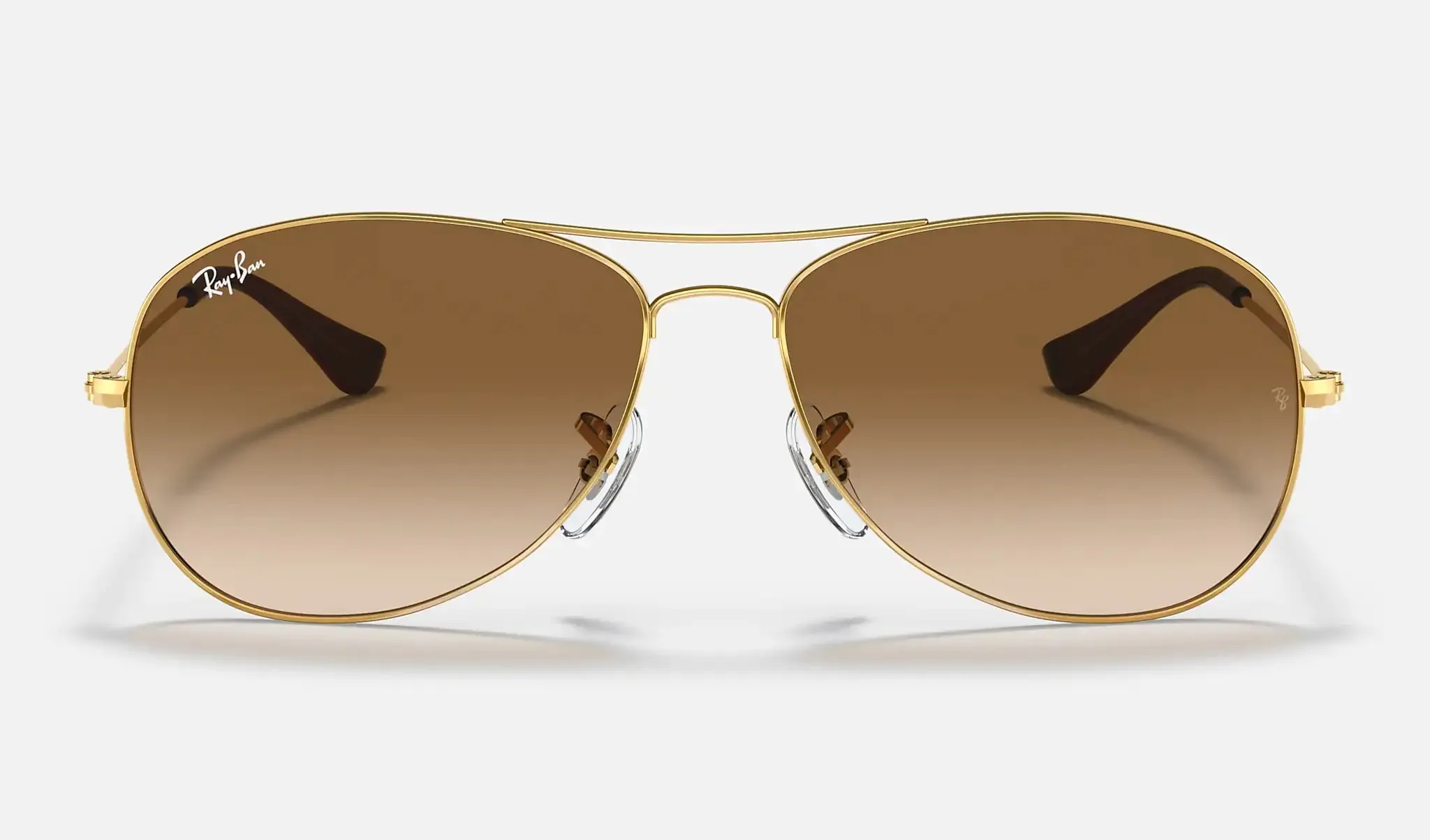 Cockpit - Gold w/ Light Brown Gradient Lenses (Non-Polarized)