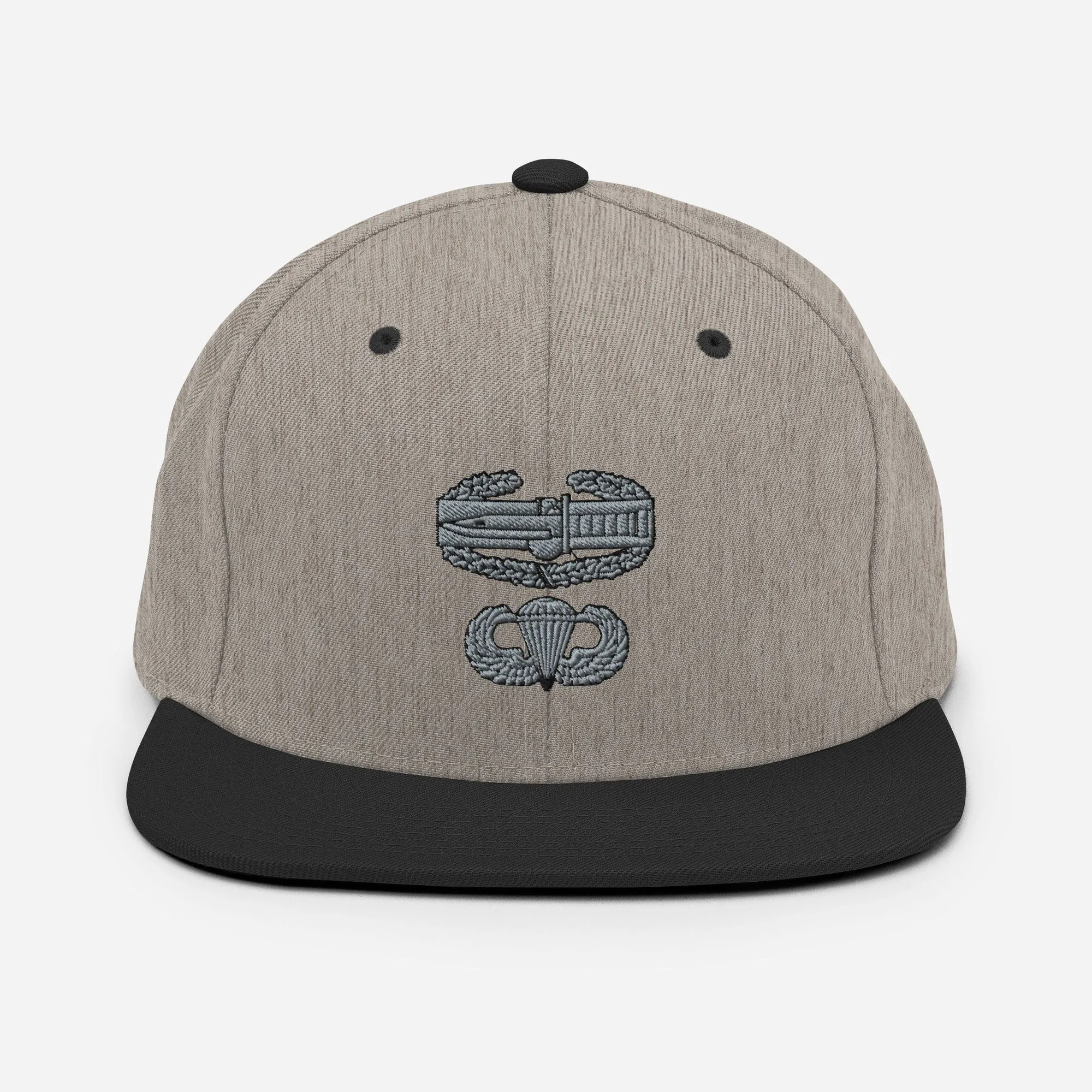 Combat Action Badge Airborne Snapback Hat