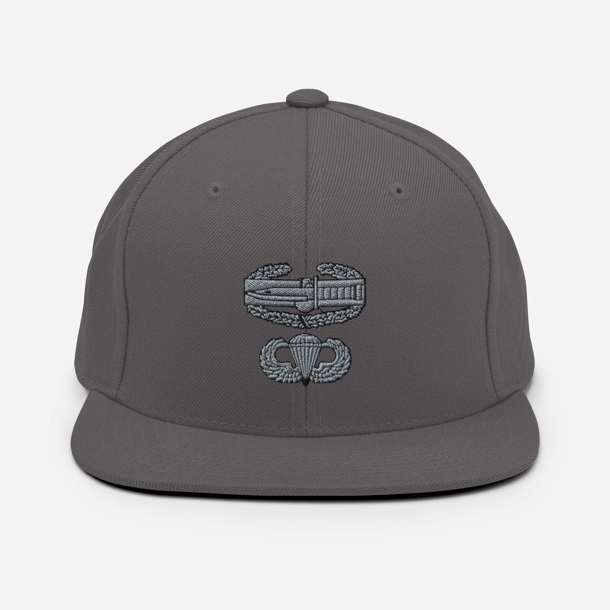 Combat Action Badge Airborne Snapback Hat