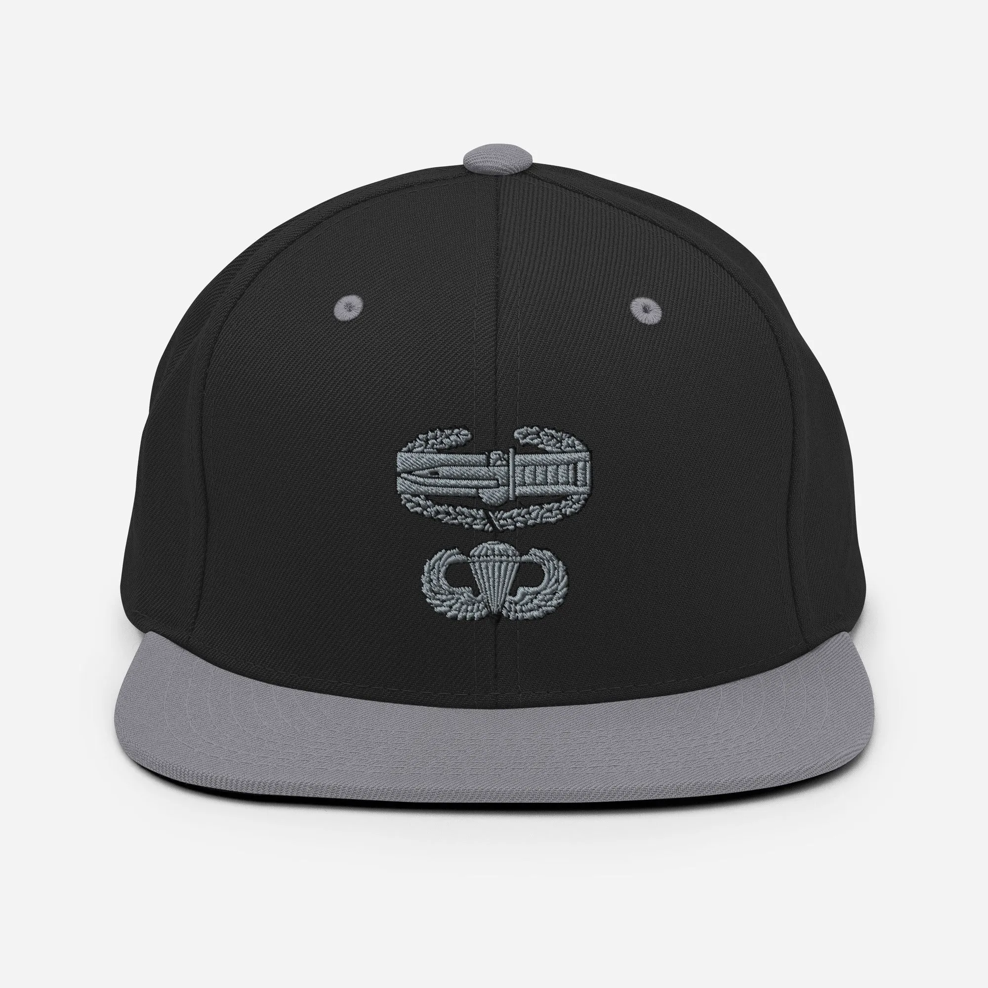 Combat Action Badge Airborne Snapback Hat