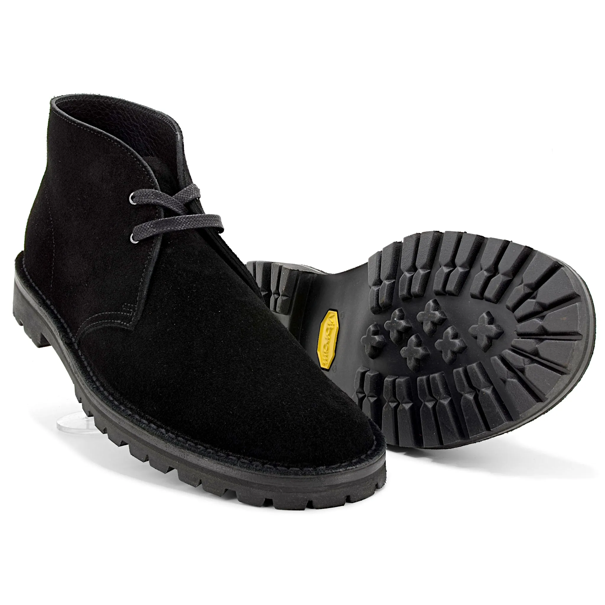 Desert Boot Black Suede 2 eyelet