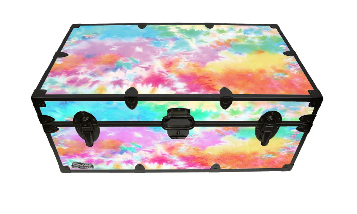 Designer Trunk - Tie Dye Spray Paint - 32x18x13.5"