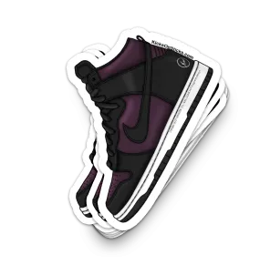 Dunk High "Fragment Beijing" Sneaker Sticker