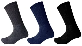 Extreme Weather Warm Wool Blend 3 or 6 Pack Men's Socks - Shoe Size 6-12