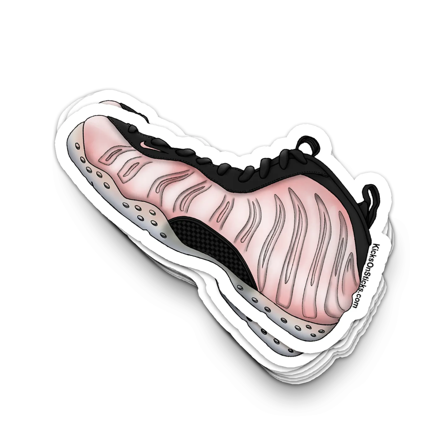 Foamposite "DMV" Sneaker Sticker