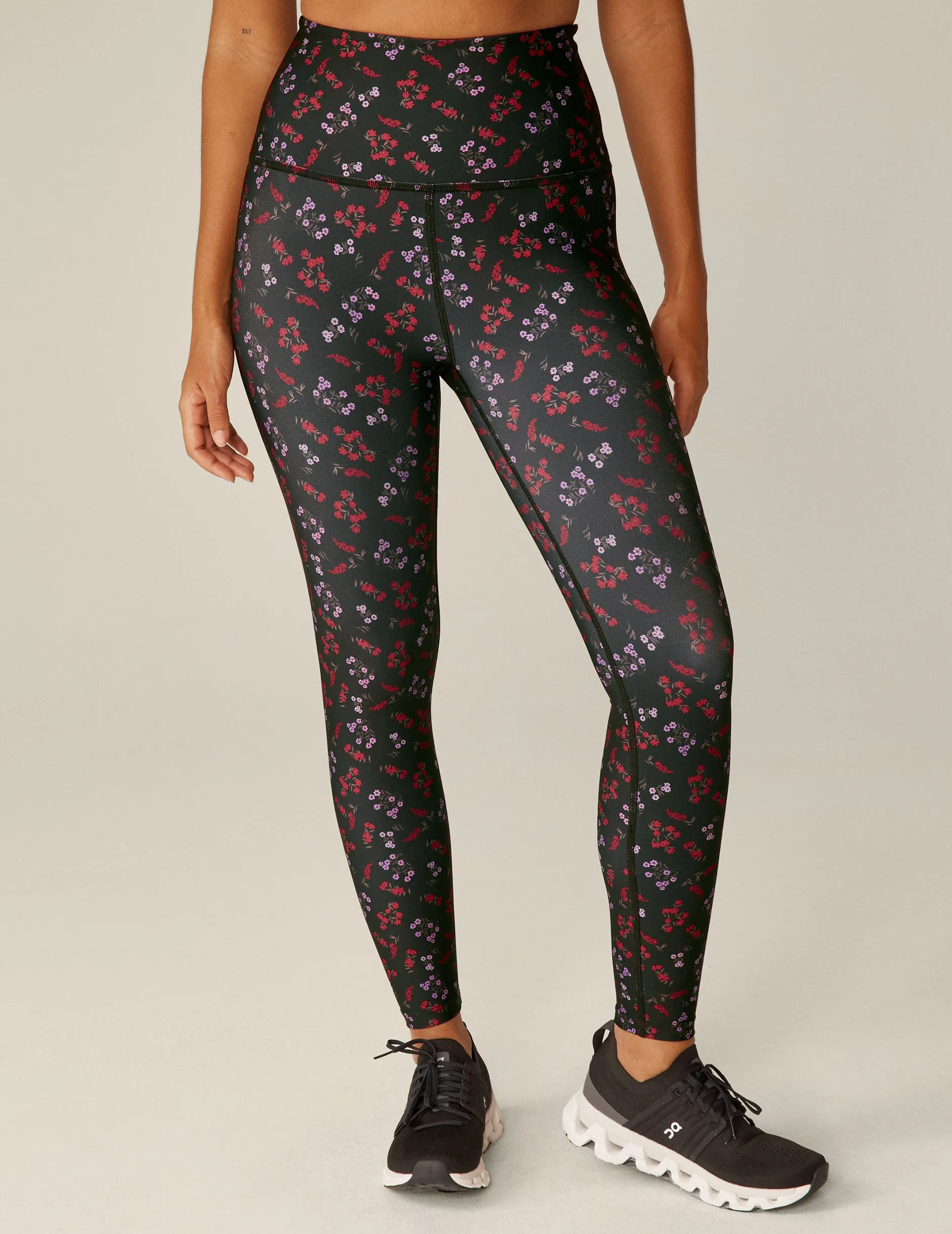 Forget Me Not Floral Endurance Light High Waisted Midi Legging