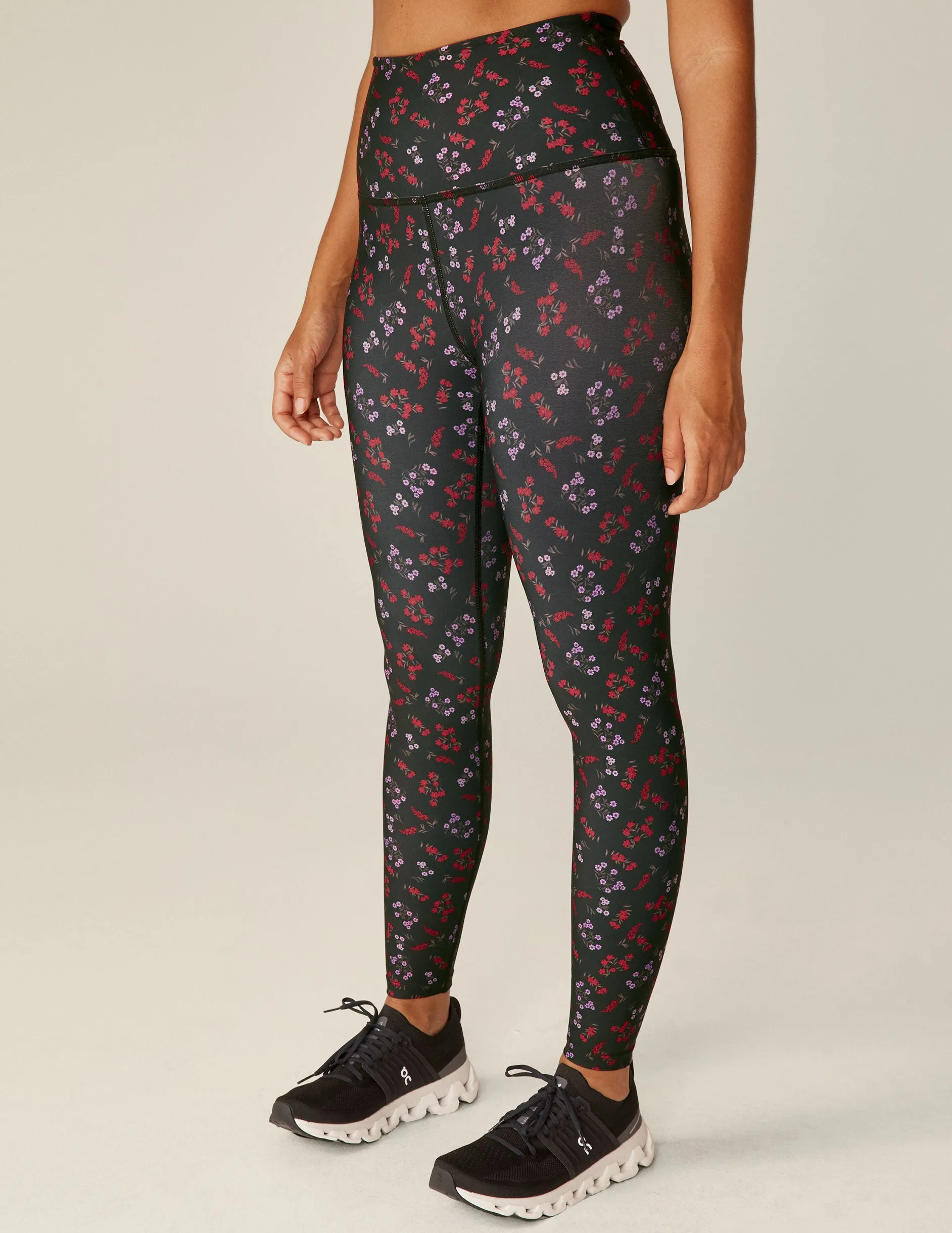 Forget Me Not Floral Endurance Light High Waisted Midi Legging